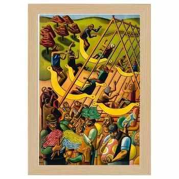 Рамка для фотографий LegendArte Poster 1951 Fairs цвет eiche dekor