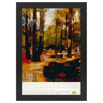 Рамка для фотографий LegendArte Poster 1968 Epping Forest, черный