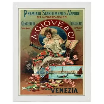 Рамка для фотографий LegendArte Poster A., белый