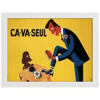 Рамка для фотографий LegendArte Poster a Va Seul, белый