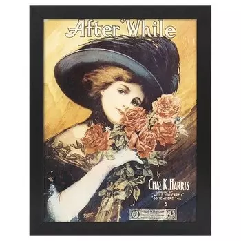 Рамка для фотографий LegendArte Poster After'While, черный