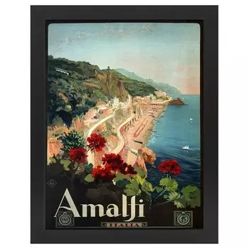 Рамка для фотографий LegendArte Poster Amalfi, черный