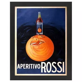 Рамка для фотографий LegendArte Poster Aperitivo Rossi, черный