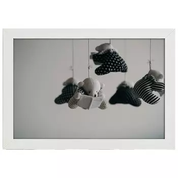 Рамка для фотографий LegendArte Poster Baby-Spiele, белый