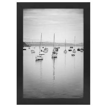 Рамка для фотографий LegendArte Poster Boote im Hafen, черный