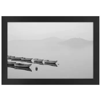 Рамка для фотографий LegendArte Poster Boote in der Reihe, черный