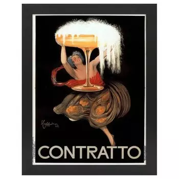 Рамка для фотографий LegendArte Poster Contratto, черный