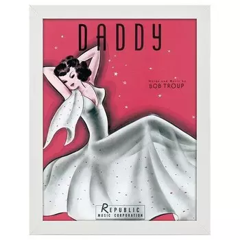 Рамка для фотографий LegendArte Poster Daddy, белый