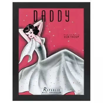 Рамка для фотографий LegendArte Poster Daddy, черный