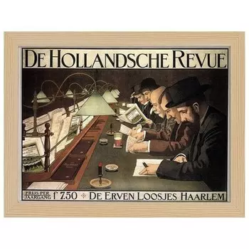Рамка для фотографий LegendArte Poster De Hollandsche Revue цвет eiche