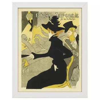 Рамка для фотографий LegendArte Poster Divan Japonais, белый