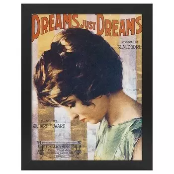 Рамка для фотографий LegendArte Poster Dreams, Just Dreams, черный