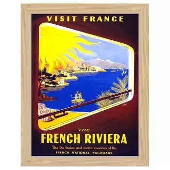 Рамка для фотографий LegendArte Poster French Riviera цвет eiche