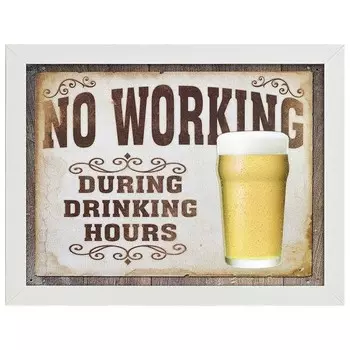 Рамка для фотографий LegendArte Poster La Legge Della Birra, белый