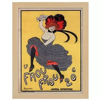 Рамка для фотографий LegendArte Poster Le Frou Frou цвет eiche