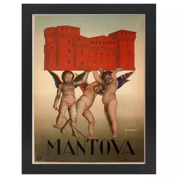 Рамка для фотографий LegendArte Poster Mantova, черный