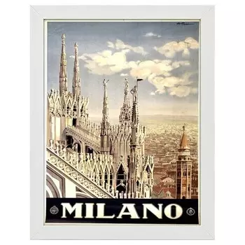 Рамка для фотографий LegendArte Poster Milano, белый