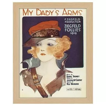 Рамка для фотографий LegendArte Poster My Baby's Arms цвет eiche