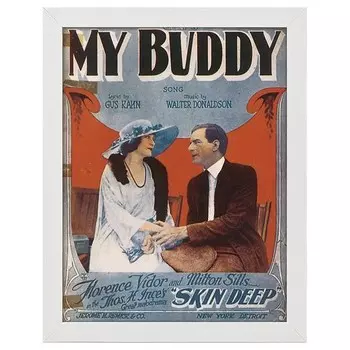 Рамка для фотографий LegendArte Poster My Buddy, белый