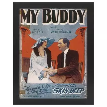 Рамка для фотографий LegendArte Poster My Buddy, черный