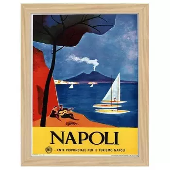 Рамка для фотографий LegendArte Poster Napoli цвет eiche