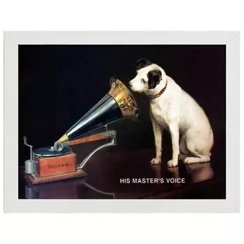 Рамка для фотографий LegendArte Poster Nipper, белый