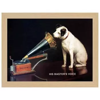 Рамка для фотографий LegendArte Poster Nipper цвет eiche