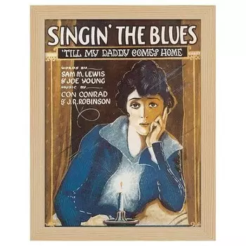 Рамка для фотографий LegendArte Poster Singin' The Blues цвет eiche dekor