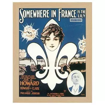 Рамка для фотографий LegendArte Poster Somewhere In цвет eiche dekor