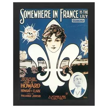 Рамка для фотографий LegendArte Poster Somewhere In, черный