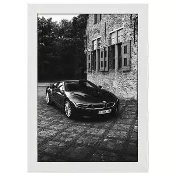Рамка для фотографий LegendArte Poster Sportautos No. 16, белый