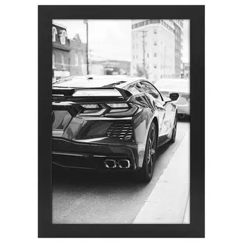 Рамка для фотографий LegendArte Poster Sportautos No. 9, черный
