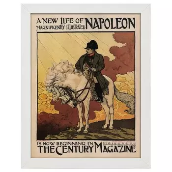 Рамка для фотографий LegendArte Poster The Century Magazine, белый