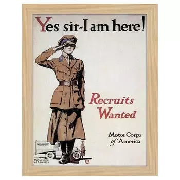 Рамка для фотографий LegendArte Poster Yes Sir цвет eiche