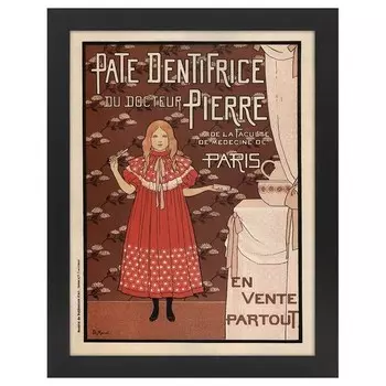 Рамка для фотографий LegendArte Pte Dentifrice du Docteur, черный
