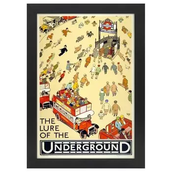 Рамка для фотографий LegendArte The Lure of the Underground, черный