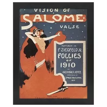 Рамка для фотографий LegendArte Vision of Salome Valse, черный