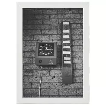 Рамка для фотографий LegendArte Zeitkarten-Wandhalter, белый