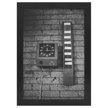 Рамка для фотографий LegendArte Zeitkarten-Wandhalter, черный