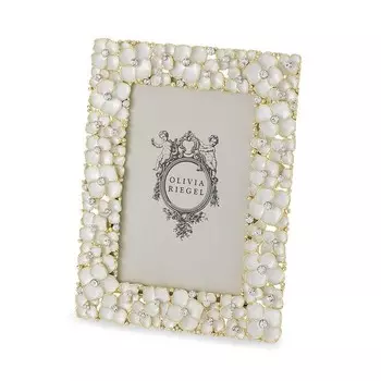 Рамка для фотографий Оливии Ригель из кизила, 4 x 6 дюймов Olivia Riegel, золотой