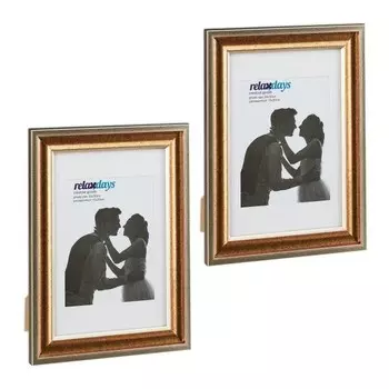 Рамка для фотографий Relaxdays 20x30 cm 2 шт, золотой