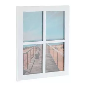 Рамка для фотографий Relaxdays 4 Bilder Collage цвет durchscheinend/wei