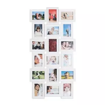 Рамка для фотографий Relaxdays Collagen 18 Bilder, белый
