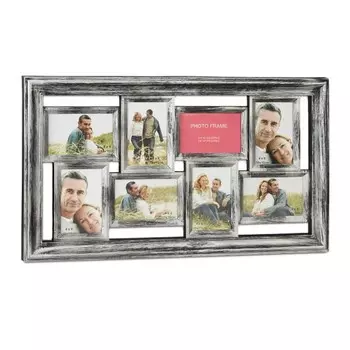 Рамка для фотографий Relaxdays Vintage 8 Bilder, серебряный