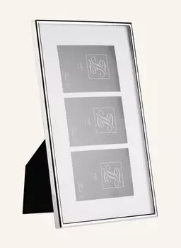 Рамка для фотографий тахо, на три мотива 13 х 18 см. Fink, серебряный