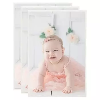 Рамка для фотографий vidaXL 3016482-2 (3 шт), серебряный