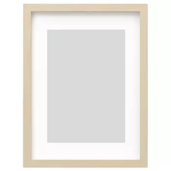 Рамка Ikea Rodalm Birch Pattern, 30x40 см, светло-коричневый