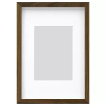 Рамка Ikea Rodalm Walnut Pattern, 21х30 см, коричневый