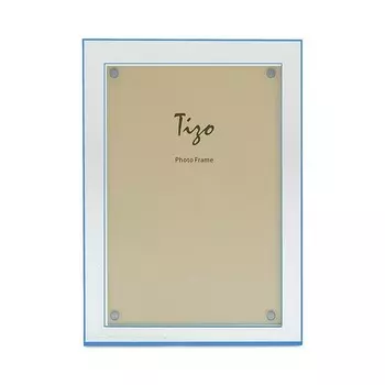Рамка из люцита с двойной каймой Tizo, синий