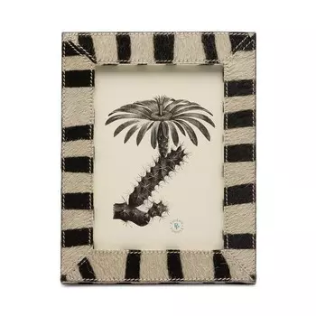 Рамка с принтом «Голубь и пудель Hana Zebra», 5 x 7 дюймов Pigeon & Poodle, черный